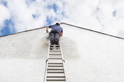 Peinture extérieure à Thiolières — façades et ravalement